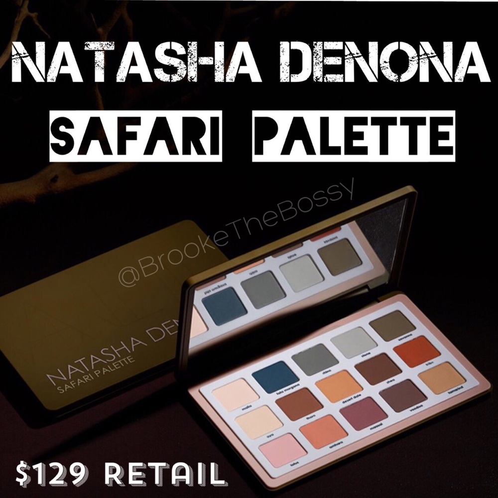 🐫🌅 NIB NATASHA DENONA 🦓 SAFARI PALETTE 🦁🦍